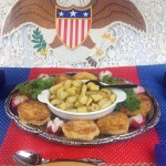 Mashed Potato Puffs and Parsnips