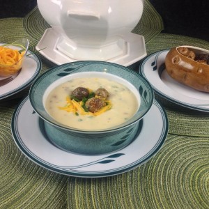 Loaded Double Dippin Potato Soup