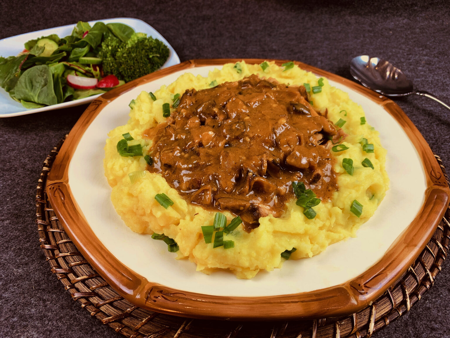 Shredded Pork Stroganoff Style Food for Your Body, Mind, and